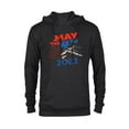 thumbnail image 1 of Star Wars Day May the 4th Be With You 2023 X-Wing Fighter - Pullover Hoodie for Adults - Customized-Black, 1 of 5