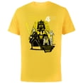 thumbnail image 1 of Star Wars Day May the 4th Be With You Return of the Jedi 40 - Short Sleeve Cotton T-Shirt for Adults - Customized-Yellow, 1 of 5