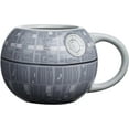thumbnail image 1 of Silver Buffalo Sculpted Ceramic Mug, One Size (Pack of 1), Death Star, 1 of 9