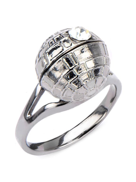 Death Star Ring - Stainless Steel 3D Ring - Size - 9