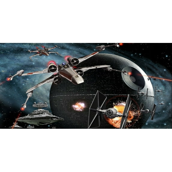 Star Wars Death Star Ships - CANVAS OR PRINT WALL ART