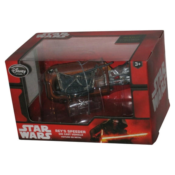 Star Wars Deluxe Die Cast Vehicle Rey's Speeder Disney Store Exclusive Boxed Toy