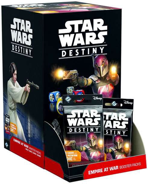 Star Wars Destiny Empire at War Booster Box (36 Packs) Star Wars Destiny Empire at War Booster Box (36 Packs)