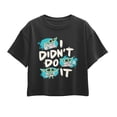 thumbnail image 1 of Star Wars - Didn't Do It Grogu - Youth Girls Boxy T-Shirt, 1 of 4