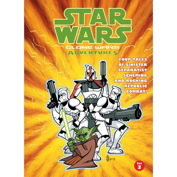 Star Wars Digests Set 1 Clone Wars Adventures: Vol. 3, Book 3, (Hardcover)