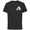 thumbnail image 1 of Star Wars Disney Alphabet Monogram Letter Y for Yoda - Short Sleeve Cotton T-Shirt for Adults - Customized-Black, 1 of 5