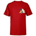 thumbnail image 1 of Star Wars Disney Alphabet Monogram Letter Y for Yoda - Short Sleeve T-Shirt for Kids - Customized-Red, 1 of 5