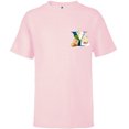 thumbnail image 1 of Star Wars Disney Alphabet Monogram Letter Y for Yoda - Short Sleeve T-Shirt for Kids - Customized-Soft Pink, 1 of 5