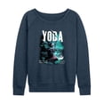 thumbnail image 1 of Star Wars - Do Or Do Not Yoda - Women's French Terry Long Sleeve Pullover, 1 of 4