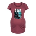 thumbnail image 1 of Star Wars - Do Or Do Not Yoda - Women's Maternity Scoop Neck Graphic T-Shirt, 1 of 4