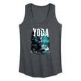 thumbnail image 1 of Star Wars - Do Or Do Not Yoda - Women's Racerback Graphic Tank, 1 of 4