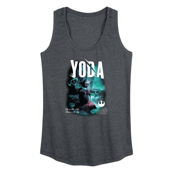 Star Wars - Do Or Do Not Yoda - Women's Racerback Graphic Tank