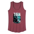 thumbnail image 1 of Star Wars - Do Or Do Not Yoda - Women's Racerback Graphic Tank, 1 of 3
