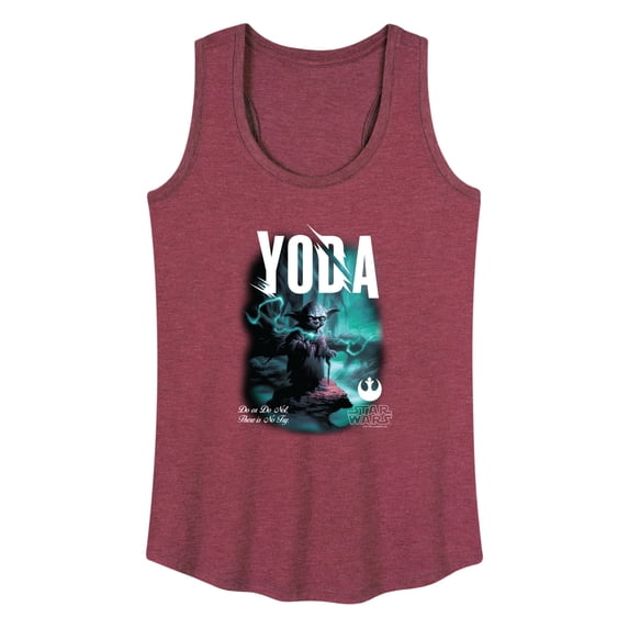 Star Wars - Do Or Do Not Yoda - Women's Racerback Graphic Tank