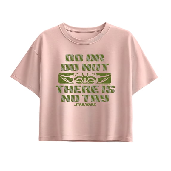 Star Wars - Do Or Do Not - Youth Girls Boxy T-Shirt