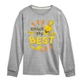 thumbnail image 1 of Star Wars - Doing My Best - Toddler And Youth Long Sleeve Tee, 1 of 4