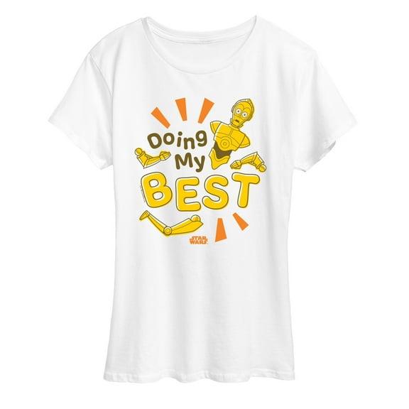 Star Wars - Doing My Best C3po - Women's Short Sleeve Classic Fit Tee