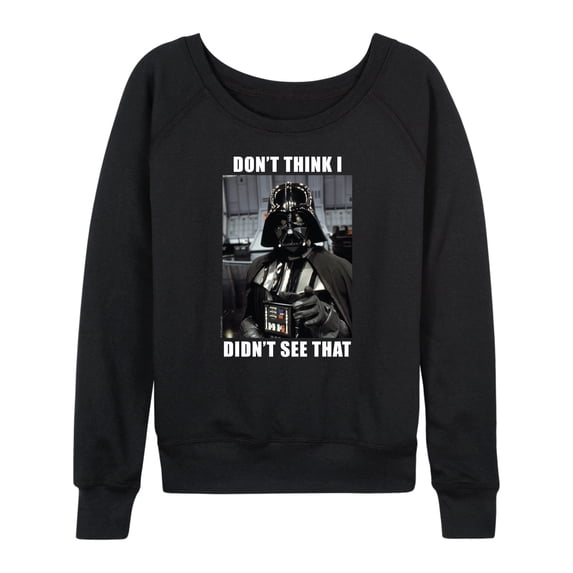 Star Wars - Vader Meme - Women's French Terry Long Sleeve Pullover