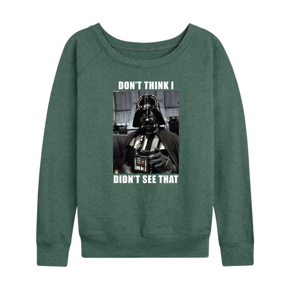 Star Wars - Vader Meme - Women's French Terry Long Sleeve Pullover