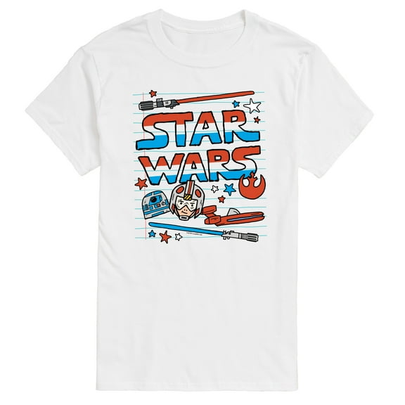 Star Wars - Doodle Americana - Men's Short Sleeve Tee