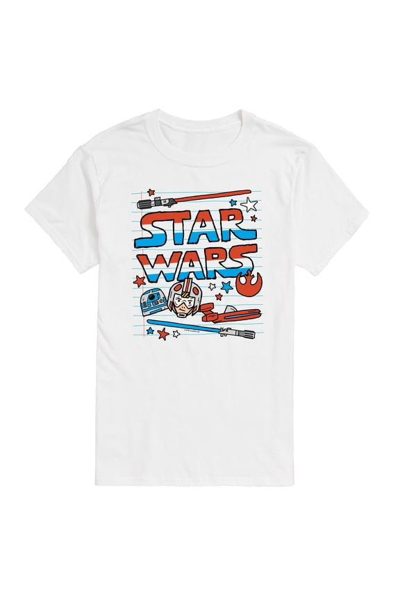- Doodle Americana - Men's Short Sleeve Tee