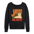 thumbnail image 1 of Star Wars - Doodle Jabba Hutt - Women's French Terry Pullover Sweatshirt, 1 of 4