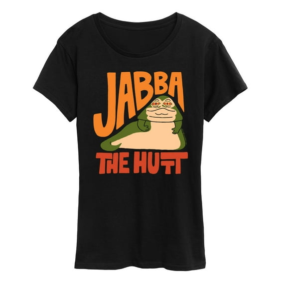Star Wars - Doodle Jabba Hutt - Women's Short Sleeve Classic Fit Tee
