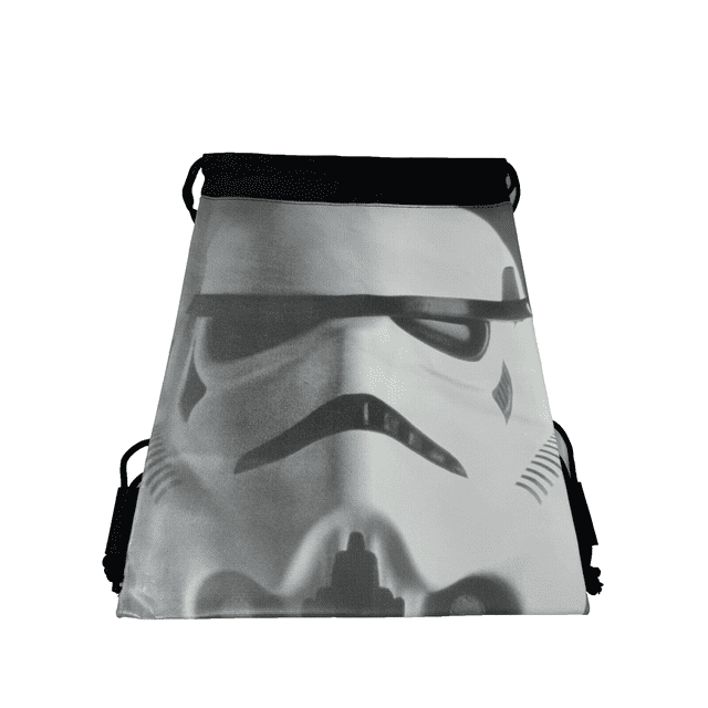 Star Wars Kids Sling Back Pack Grey Drawstring Backpack School Sport