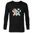 thumbnail image 1 of Star Wars Droid BB-8 and R2-D2 Buddies 4 Life - Long Sleeve T-Shirt for Men - Customized-Black, 1 of 5