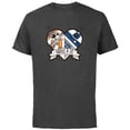thumbnail image 1 of Star Wars Droid BB-8 and R2-D2 Buddies 4 Life - Short Sleeve Cotton T-Shirt for Adults - Customized-Charcoal, 1 of 5