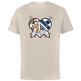 thumbnail image 1 of Star Wars Droid BB-8 and R2-D2 Buddies 4 Life - Short Sleeve Cotton T-Shirt for Adults - Customized-Natural, 1 of 5