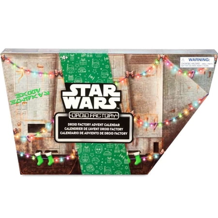 Disney Parks Star Wars Droid Factory Advent Calendar Toy Sandcrawler Box
