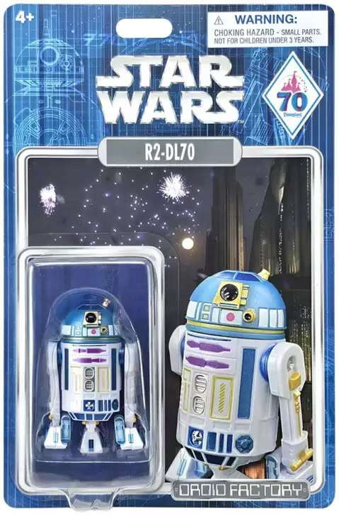 その他 R2-DL70 Star Wars Droid Factory Figure R2-DL70 Star Wars Droid Factory Figure – Disneyland 70th