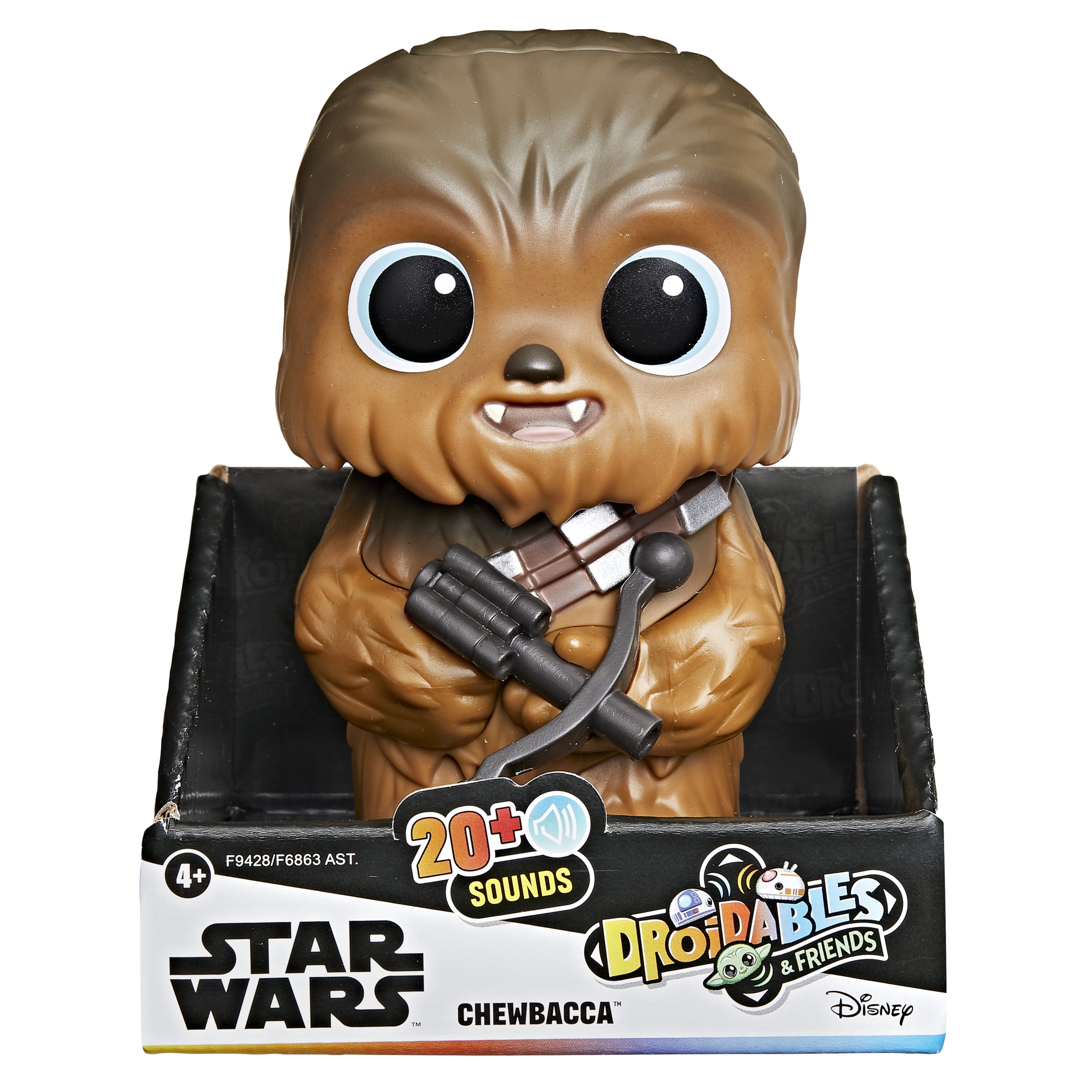 Hasbro Star Wars Droidables Chewbacca Electronic Figure - Walmart.com