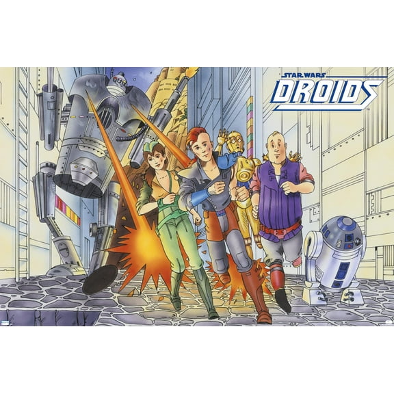 Star Wars: Droids - Action Wall Poster, 22.375" x 34"