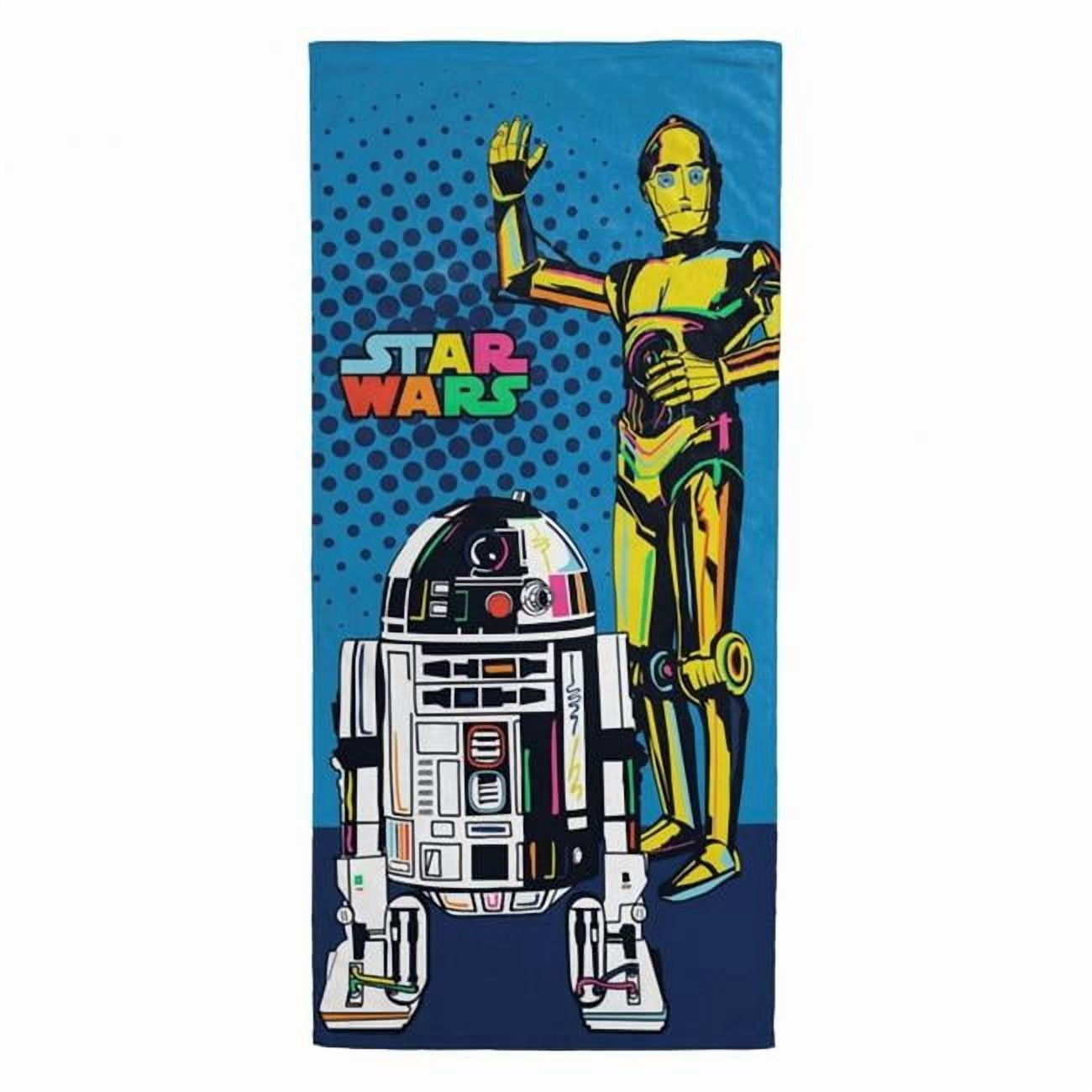 Star Wars 893843 Droids Beach Towel