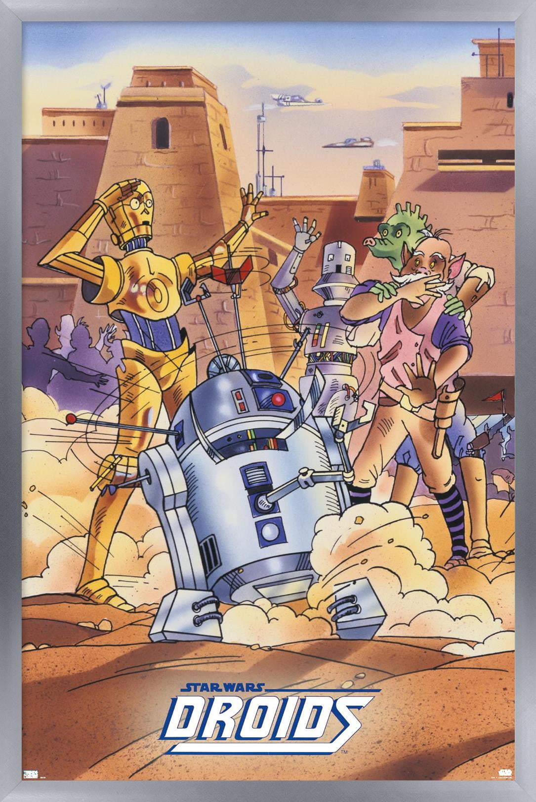 Star Wars: Droids - Malfunction Wall Poster, 22.375" x 34", Framed