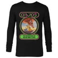 thumbnail image 1 of Star Wars Droids: The Adventures of R2-D2 and C-3PO Neon - Long Sleeve T-Shirt for Men - Customized-Black, 1 of 5