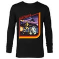thumbnail image 1 of Star Wars Droids: The Adventures of R2-D2 and C-3PO Retro - Long Sleeve T-Shirt for Men - Customized-Black, 1 of 5