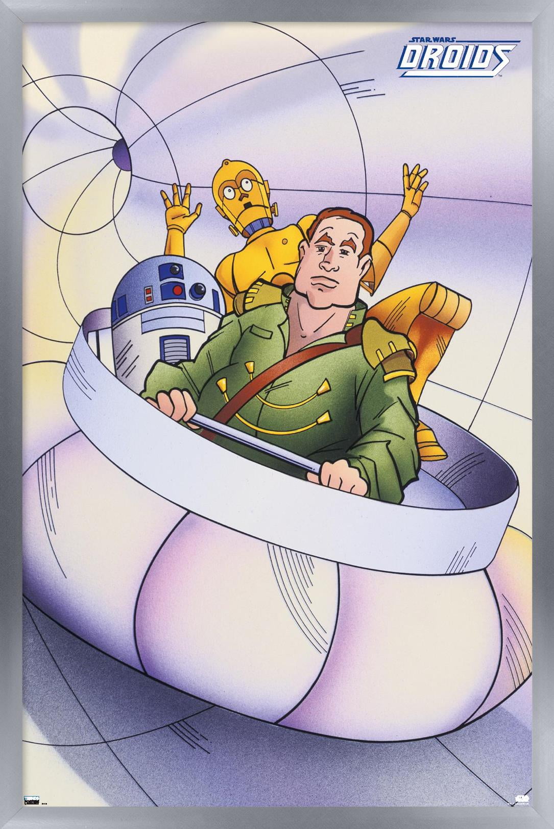 Star Wars: Droids - Tube Wall Poster, 14.725" x 22.375", Framed