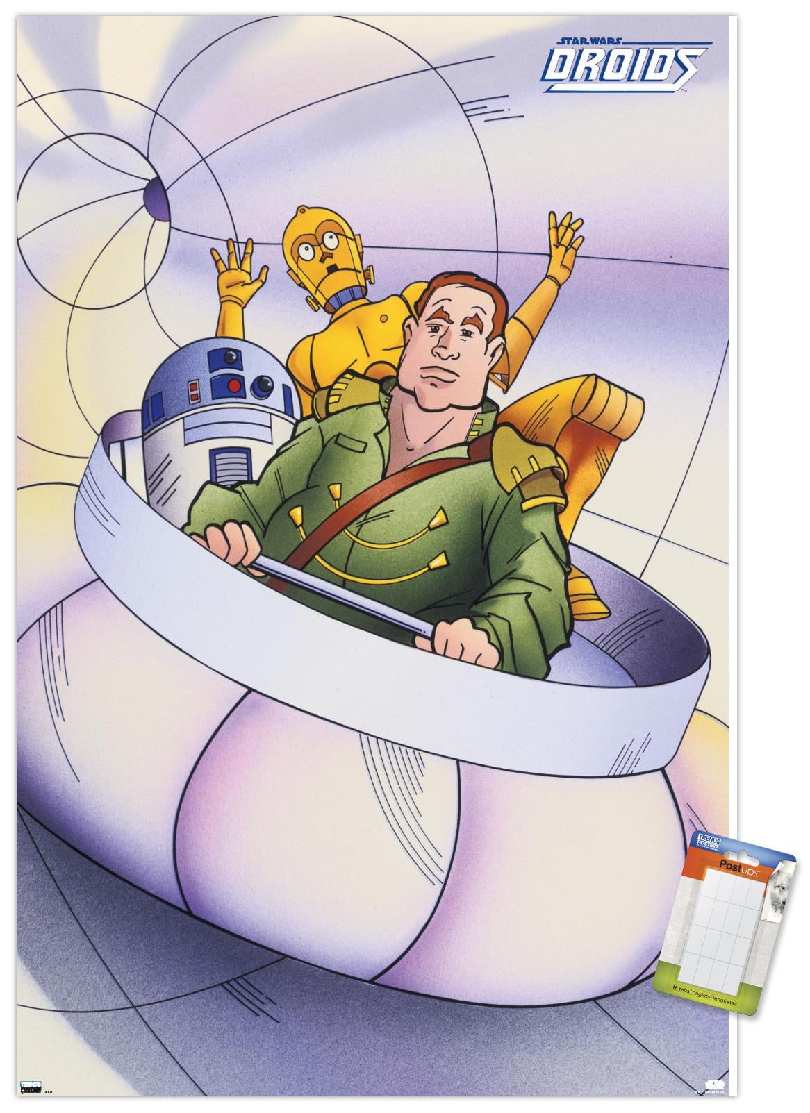 Star Wars: Droids - Tube Wall Poster, 14.725" x 22.375"