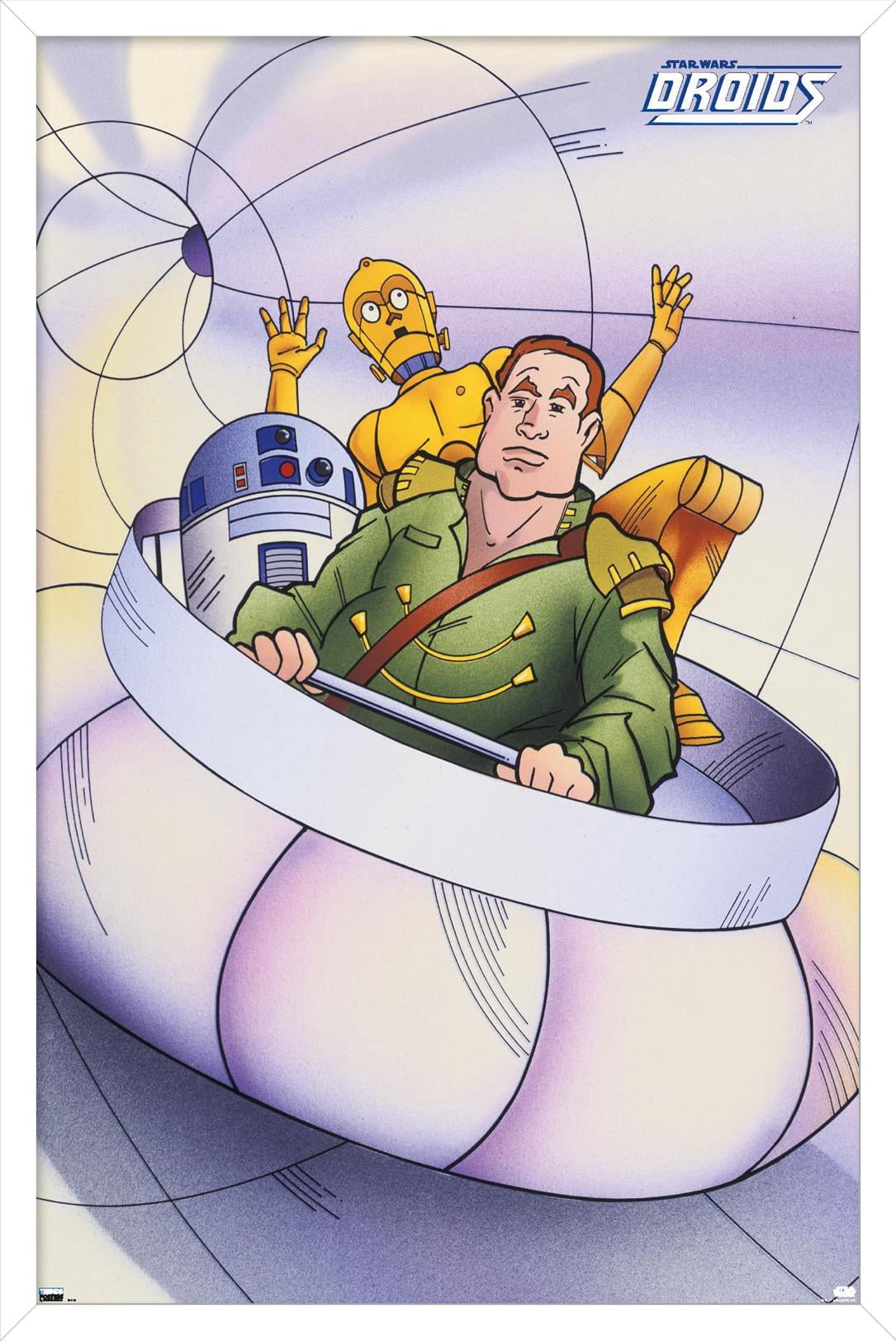 Star Wars: Droids - Tube Wall Poster, 22.375" x 34", Framed