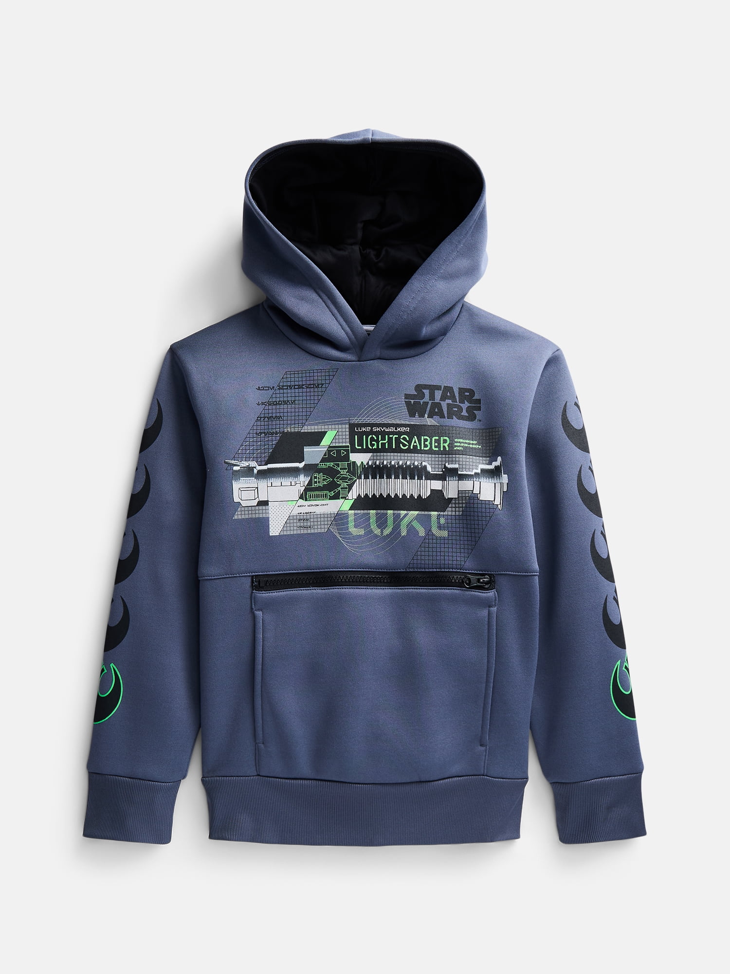 Star Wars Dual Boys Fleece Hoodie, Sizes 4-18