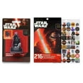 thumbnail image 1 of Star Wars EP7 Kylo Ren Molded Pencil Topper Eraser and 216 Sticker Book Set New, 1 of 3
