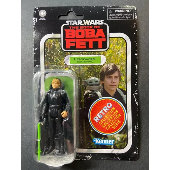 Star Wars EPIC, RETRO & VINTAGE COLLECTION 3.75 Kenner Choose your figure NEW-Luke Skywalker (Jedi Academy) - Retro - Book of
