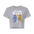 thumbnail image 1 of Star Wars - Easter Logo - Juniors Cropped Graphic T-Shirt, 1 of 5