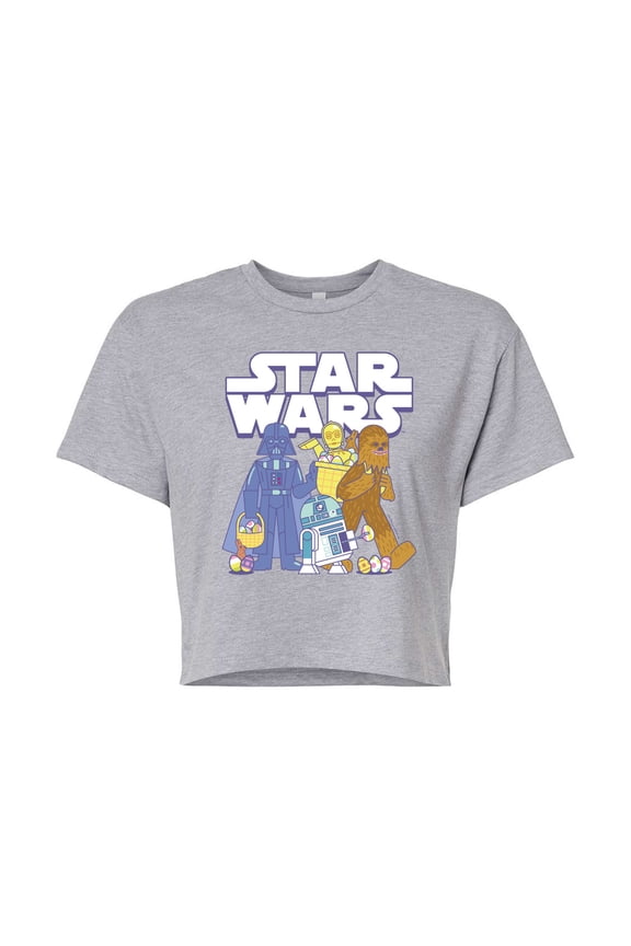 - Easter Logo - Juniors Cropped Graphic T-Shirt