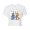 thumbnail image 1 of Star Wars - Easter Logo - Juniors Cropped Graphic T-Shirt, 1 of 5