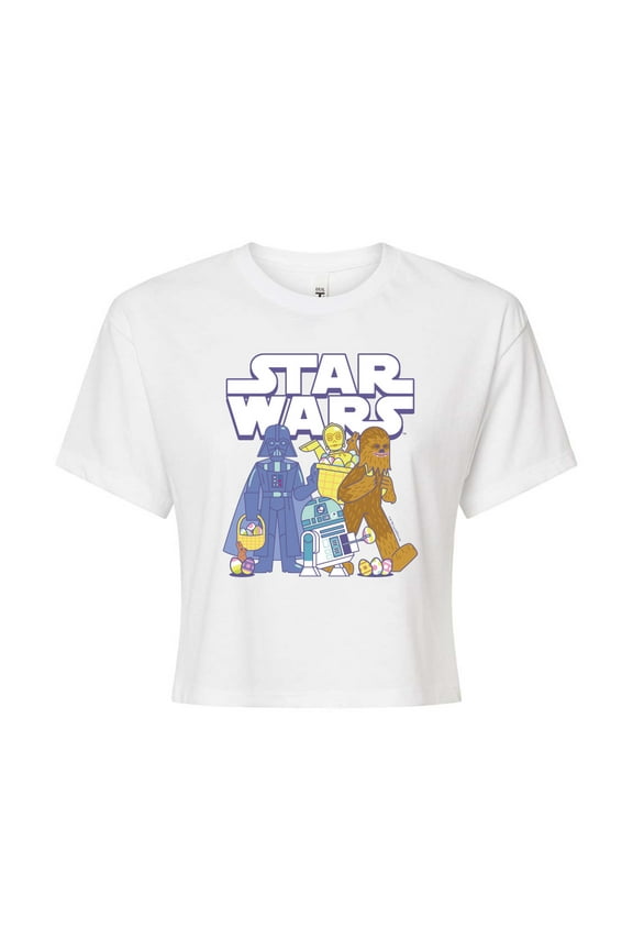 - Easter Logo - Juniors Cropped Graphic T-Shirt