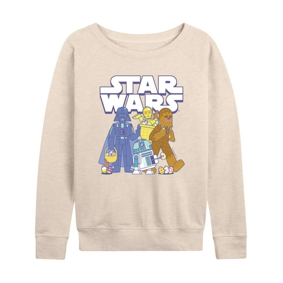 Star Wars - Easter Logo - Women's French Terry Pullover Sweatshirt